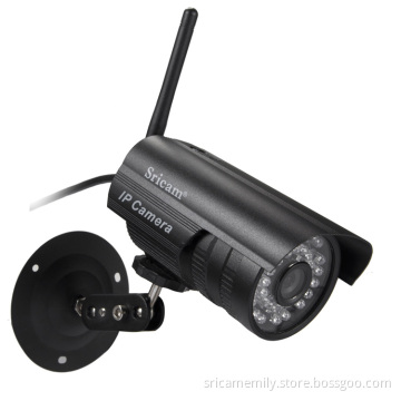 Sricam SP013 H.264 P2P bullet waterproof IP Camera Email alarm 4x digital zoom Outdoor ip camera